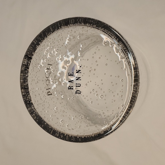 Rae Dunn Vase Hurricane Bubble Glass Clear Vase Farmhouse Style Valentines Decor - Picture 4 of 7